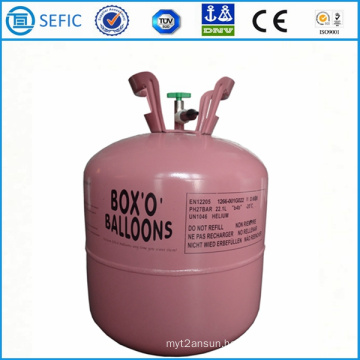 Helium Gas Cylinder with 99.99% Helium Gas (GFP-22)